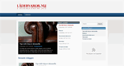 Desktop Screenshot of ladervaror.nu